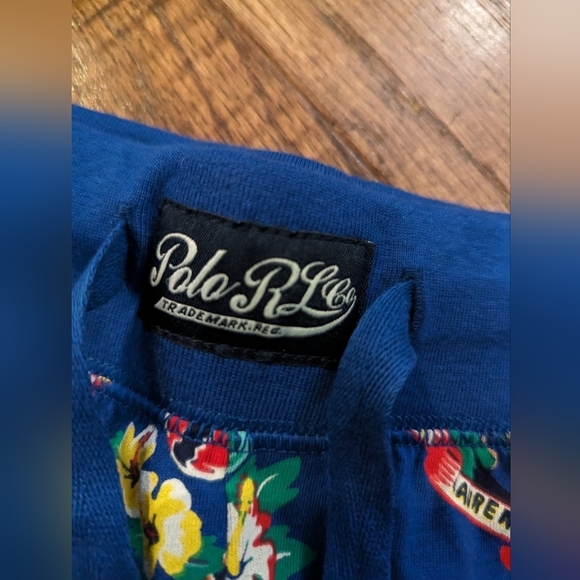 Polo Ralph Lauren Men's Blue tropical vacation Polo Bear sleep short Size L NWT - Picture 12 of 15